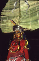 Theyyam festival - Rakteswari Theyyam - Naga Kali, Kalliasseri (India), 1984