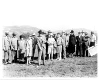 Groundbreaking at Westwood Campus, 1927