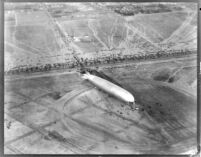 Graf Zeppelin, photographed from a Ford TriMotor plane, for aerial photography, 1929