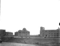Campus viewed from across the arroyo, c.1930