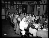 Alumni event at Lake Arrowhead - Dinner, 1944