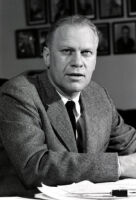 Congressman Gerald Ford in his office