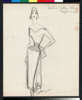 Cashin's illustrations of garments designed for the Neiman Marcus and Coty Fashion Critics' Awards. f03-01