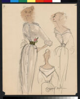 Cashin's illustrations of at-home wear designed for Lord and Taylor. f01-09