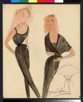 Cashin's illustrations of at-home wear designed for Lord and Taylor. f01-07