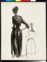 Cashin's illustrations of at-home wear designed for Lord and Taylor. f01-05