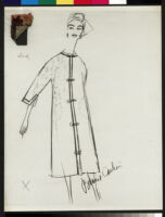 Cashin's illustrations of robe designs. b070_f06-01