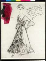 Cashin's illustrations of robe designs. b070_f06-18