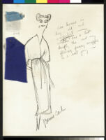 Cashin's illustrations of robe designs. b070_f06-25