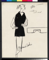Cashin's illustrations of knit ensembles designed for Guttman Brothers. f05-05