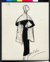 Cashin's illustrations of knit ensembles designed for Guttman Brothers. f06-08