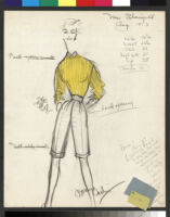 Cashin's illustrations of ensembles designed for the Miss Rheingold campaign. f01-02