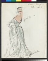 Cashin's illustrations of costume designs for theatrical productions and events. f02-04
