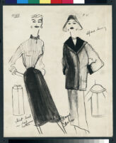 Cashin's illustrations of leather ready-to-wear designs for Sills and Co. f03-01
