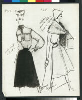 Cashin's illustrations of leather ready-to-wear designs for Sills and Co. f03-03