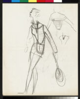 Cashin's rough sketches of ready-to-wear designs for Sills and Co. b072_f05-06