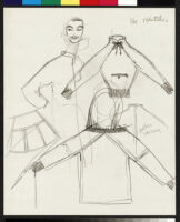 Cashin's rough sketches of ready-to-wear designs for Sills and Co. b072_f05-24