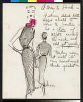 Cashin's illustrations of ready-to-wear designs for Sills and Co. titled "A Way to Look." b072_f08-01