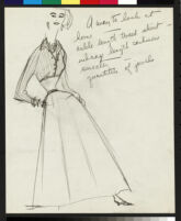Cashin's illustrations of ready-to-wear designs for Sills and Co. titled "A Way to Look." b072_f08-02