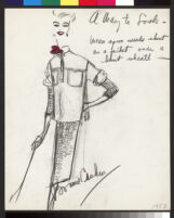 Cashin's illustrations of ready-to-wear designs for Sills and Co. titled 
