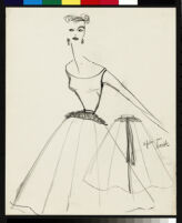 Cashin's illustrations of evening wear designs for Sills and Co. f09-01