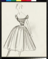 Cashin's illustrations of evening wear designs for Sills and Co. f09-02