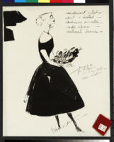 Cashin's illustrations of evening wear designs for Sills and Co. f09-06