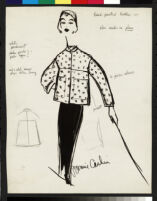 Cashin's illustrations of hand-painted leather separates designed for Sills and Co. f10-01