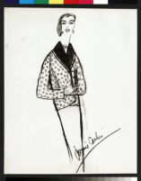 Cashin's illustrations of hand-painted leather separates designed for Sills and Co. f10-05