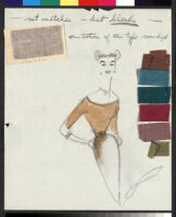 Cashin's essay and illustrations of designs featuring Forstmann wool. f03-03