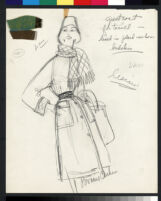 Cashin's illustrations of leather or suede ready-to-wear designs for Sills and Co. f03-10