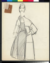 Cashin's illustrations of leather or suede ready-to-wear designs for Sills and Co. f03-02