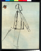 Cashin's illustrations of ready-to-wear ensembles with outerwear for Sills and Co. b076_f04-04
