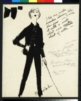 Cashin's illustrations of ready-to-wear ensembles with outerwear for Sills and Co. b076_f04-12