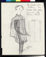 Cashin's illustrations of poncho designs for Sills and Co. f06-14