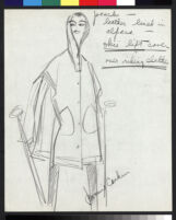 Cashin's illustrations of poncho designs for Sills and Co. f06-10