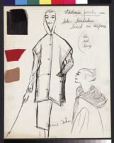 Cashin's illustrations of poncho designs for Sills and Co. f06-13