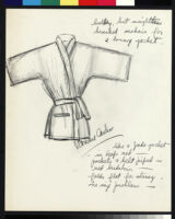 Cashin's illustrations of Eastern-inspired outerwear for Sills and Co. f07-13