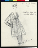Cashin's illustrations of ready-to-wear designs, labeled "for Mennon" (Fitwell Dress Company). b076_f08-01