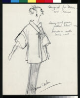 Cashin's illustrations of ready-to-wear designs, labeled "for Mennon" (Fitwell Dress Company). b076_f08-02
