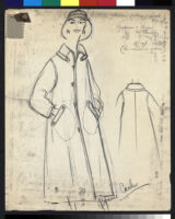 Cashin's illustrations of coat designs. b077_f04-01