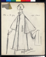 Cashin's illustrations of coat designs. b077_f04-05