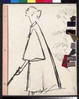 Cashin's illustrations of coat designs for March and Mendl, a division of Harris Raincoat Co. f05-01