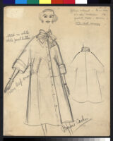 Cashin's illustrations of coat designs. b077_f04-10