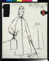 Cashin's illustrations of coat designs for March and Mendl, a division of Harris Raincoat Co. f06-01