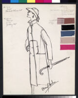 Cashin's illustrations of coat designs for March and Mendl, a division of Harris Raincoat Co. f05-05