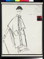 Cashin's illustrations of coat designs for March and Mendl, a division of Harris Raincoat Co. f05-14