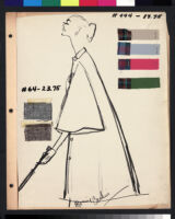 Cashin's illustrations of coat designs for March and Mendl, a division of Harris Raincoat Co. f05-02
