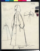 Cashin's illustrations of coat designs for March and Mendl, a division of Harris Raincoat Co. f06-11