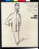 Cashin's illustrations of coat designs. b077_f07-04